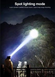 Senter Kepala Led Zoom Kawachi Ly-300z Cahaya Kuning Dan Cahaya Putih - Jarak Jauh - Super Terang - Type C | Senter Kepala Kawachi Zoom / Kwalitas Jamin Terang Ly 300z / 30watt 2500mah