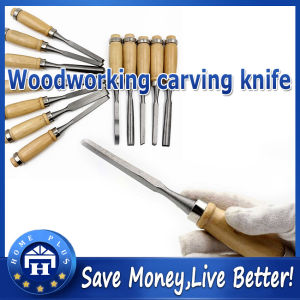 【Local delivery】 12pcs/set Professional Manual Wood Carving Hand Chisel Tool Set Woodworking Carpenter Carving Chisel Knife DIY Hand Tools Carving Chisel Set