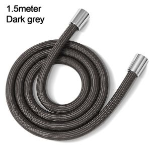 1 x Shower Hose 1.5/2.0 Meter Bathroom Nylon High Pressure Smooth Shower Hose Flexible Handheld Anti Winding GI/2 Universal Pipe Tube