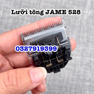 JAME Lưỡi Tông Đơ JAME 528 - Bộ Lưỡi Thay Thế Chuyên Nghiệp Thép Sắc Bén Tiết Kiệm Chi Phí Thích Hợp Cho Tông Đơ Điện & Pin