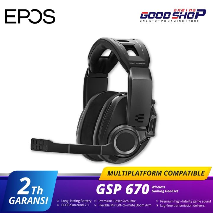 Epos GSP 670 Wireless Gaming Headset Lazada Indonesia