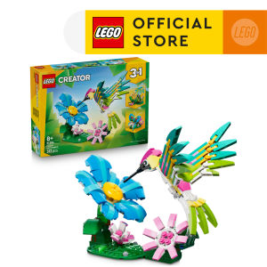LEGO Creator 3 in 1 31384 Wild Animals: Colourful Hummingbird (312 Pieces)