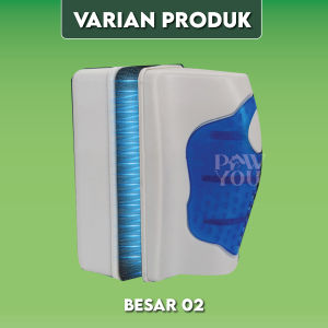 Sikat Magnet Aquarium Mini Pembersih Kaca Premium Design Kecil Magnetik Brush