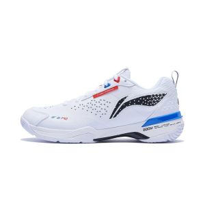 Li Ning DF PRO Mens and Womens Anti slip Shock Absorbing Badminton Professional Competition Shoes（100% Original）AYAT005