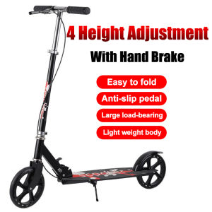 Foldable Electric Scooter 10Ah Battery 500W Motor 8Inch Solid Rubber Honeycomb Tire App controlled E Scooter for Adults Electric Scooter for Adult