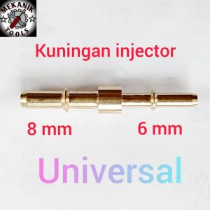 Nepel Kuningan Injector Universal Kuningan Tusuk gigi ujung 6&8 mm