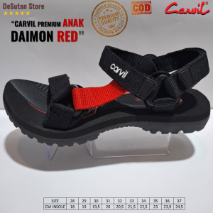 Carvil Daimon Guntur Sandal Anak Sandal Gunung Anak Trendi Tali Belakang Fashion Travel Adventure