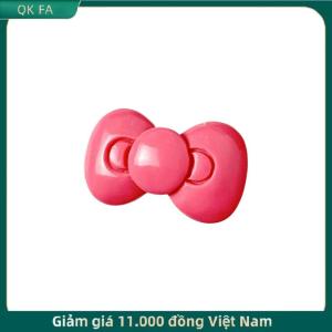 QK FA ✨ Kawaii Bow kẹp tóc tóc phụ kiện dễ thương Cô Gái Trái Tim Side Clip bangs khí đồ trang sức