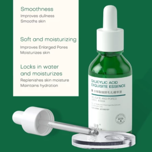 30ML Brightening Pore Serum/ Moisturizing Hydrating Repair Remove Blackhead Pore Tightening/pore serum/pore tightening/ pore minimizer serum/Salicylic Acid Pore Contraction Essence /Beplain pore tightening serum/salicylic acid