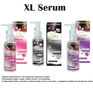 VITAMIN RAMBUT XL PROFESIONAL BLACK 125ML - SERUM RAMBUT XL 125ML HITAM