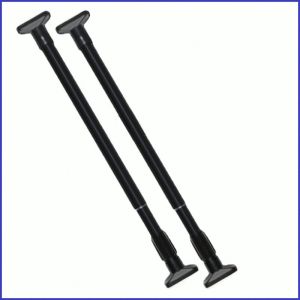 ราวตากผ้า แข็งแรงและมั่นคง หนาขึ้นและหนาขึ้น เสาม่านอาบน้ำ กันความชื้นและกันสนิม ก้านยืดไสลด์สเปรย์เหล็ก