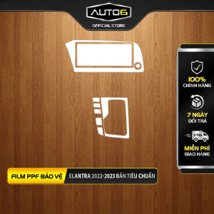 HYUNDAI ELANTRA 2022-2024 Tiêu Chuẩn: Film PPF dán chống xước nội thất ô tô-AUTO6<Chống xước che mờ đi các vết xước cũ>