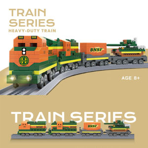 Leiao UT【🔥READY STOCK🔥】Mainan blok bangunan anak-anak / blok mesin uap kereta api / Pesawat Pesawat Kargo Kota/ mainan blok pendidikan mainan blok anak-anak Blok Bangunan Kreatif