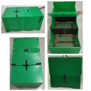 Triple Folding Plastic Cage for Gamefowl Derby Box