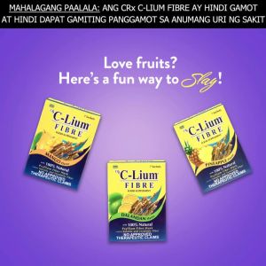 C-Lium Fibre (Psyllium Fiber) Husk Pineapple Flavors 7 Sachets