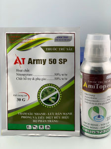 (Phun rau màu) bộ đôi trừ rầy xanh bọ trĩ rệp sáp rầy phấn - sương mai đốm lá thán thư trên rau màu