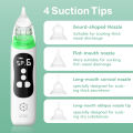 Dr.Isla Aspirator hidung bayi listrik Musik dapat diputar / Elektrik Pembersih Hidung Bayi 4 Suction Tips&6 Levels Baby Nasal Aspirator Nose Cleaner Alat Sedot Ingus U94 nasal aspirator bayi elektrik. 