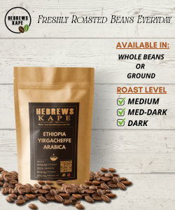 [HK] 500G ETHIOPIA YIRGACHEFFE ARABICA IN RESEALABLE POUCH (INTERNATIONAL COFFEE BEANS OR GROUND)