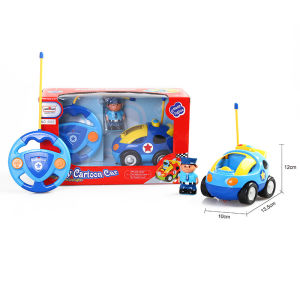 [MQLITTLESHOP] Lovely Cartoon Remote control car 1-6 years old electric toy remote control car childrens racing birthday gift cute school bus music