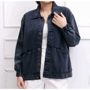OUTER CARDIGAN JEANS WANITA/JAKET JEANS WANITA