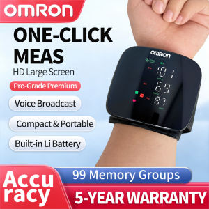 OMRON Wrist Blood Pressure Monitor | Wrist Blood Pressure Monitor HEM-6060 [3+2 Year Local Warranty]