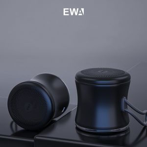 Trend EWA A119 Mini Wireless Portable IPX7 Waterproof Metal Speaker High Quality Bass Radiator for Computer Use