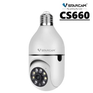 VSTARCAM CS660 WiFi SUPER HD 1296P 3MP กล้องวงจรปิด ใส่ขั้วหลอดไฟ E27 Indoor Smart Security Camera