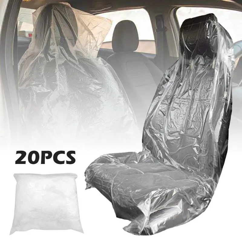 Disposable car shop seat protectors