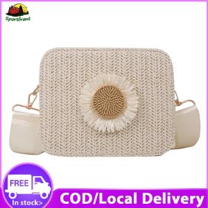 Lightweight Womens Knitted Crossbody Bag with Single Shoulder Strap for Travel