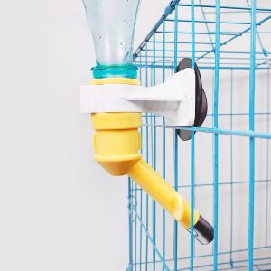 Pet Dog Drinking Nozzle Water Feeder Cage Hanging Pet Cat Dog Automatic Water Dispenser Nozzle Hanging Waterer