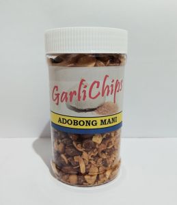Garlichips Adobong Mani with real garlic chips for keto diet