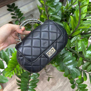 Túi Xách Tay Quai Kim Loại Mix Da Cidu CD86