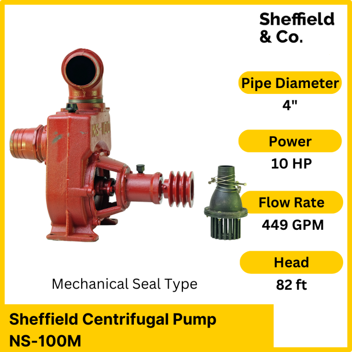 Sheffield Self Priming Centrifugal Pump, 4