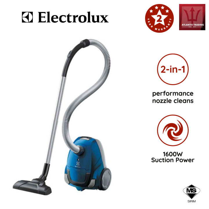 Electrolux CompactGO Bagged Vacuum Cleaner Z1220 Lazada