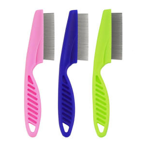 Professional Grooming Comb Fine Tooth Dog Comb Effective Float Hair Remover for Large or Small Cats and Dogs