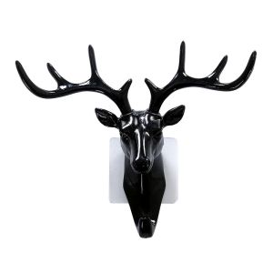 【On Sale】Animal Deer Head Wall Hook Self-adhesive Clothes Display Stand Hook Hanging Hat Room Decoration