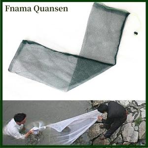 Fnama Fishing Net Nylon Mesh Cast Fishery Accessories Simple Load Fish Bag Tackle