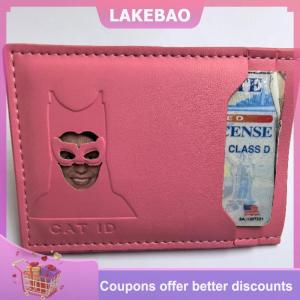 【LAKEBAO】 Da Phong Cách Nhân Vật ID Thẻ Clip Hollow out Nhân Vật Thiết Kế Nhiều Khe Cắm Thẻ Lưu Trữ Bảo Vệ Bìa Quà Tặng