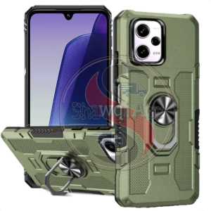 Casing Untuk Xiaomi Poco X5 5G Case Robot Hit Eye Whit Ring Transformer Phantom Armor Terbaru