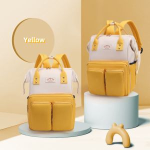 Mommy Bag Maternity Nappy Bag For Mommy Diaper Backpack Multifunctional Large Capacity Outdoor Travel Backpack