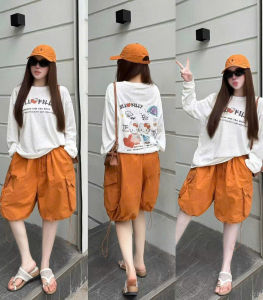 Quần Đùi Kaki Lửng Dáng Bom Thụng Túi Nắp Hộp Trẻ Trung Năng Động V028