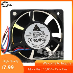 60mm Fan for Delta AFB0605H 5V 0.47A 6025 Network Server Cooling Fan    High Airflow USB Fan for Servers and Electronics