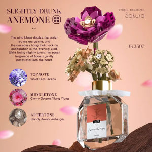 Eternal Flower Building Block Creative Brick Aroma Reed Diffuser Bouquet Flowers Gift Decoration Car Perfume Home House Toy Boy Girl Romantic Love Present Gift