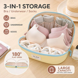 Underwear Storage Bag Fashion Portable Travel Organizer Multifunctional 3in1 Clothing Storage Bag