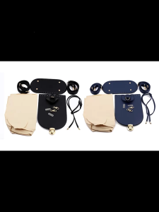 Versatile Bag Bottom Flap Cover Unique Style Weaving Bag DIY Accessories for Fashionable Enthusiasts