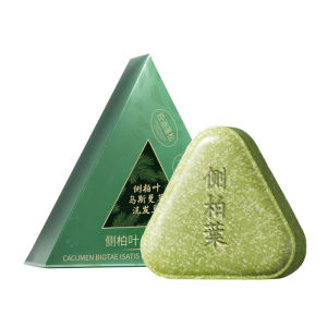 【Hair Volume Doubles】Platycladus Orientalis Usman Shampoo Soap /Antidandruff And Antiitching Shampoo Soap/Polygonum Multiflorum Hair Nourishing Shampoo Soap/Oil Control And Anti-Dandruff Xinjiang Handmade Shampoo