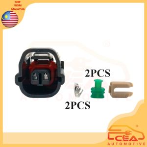 1PCS 2 PIN PROTON WIRA 1.6 1.8 HYUNDAI GETZ MATRIX 1.6 ACCENT TIBURON AUTO GEARBOX SOCKET CONNECTOR 2PIN
