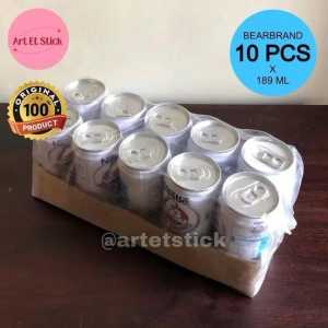Susu Bear Brand Nestle Susu Steril kemasan kaleng 189ml (harga untuk Karton Paket 5-30kaleng).
