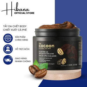 [DEAL MUA 1 TẶNG 1] Tẩy Da Chết Cocoon Body Làm Đều Màu Da Và Dưỡng Mịn Da Chiết Xuất Cà Phê Dak Lak Coffee Body 200ml