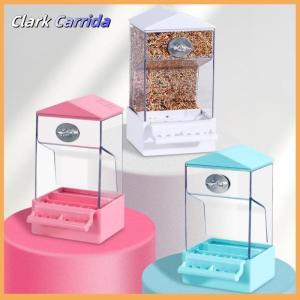 [Clark Carrida] Công suất lớn thú cưng Vẹt tự động trung chuyển LỒNG CHIM hộp thức ăn tách vỏ trấu chống giật gân tích hợp giật gân trung chuyển vật nuôi